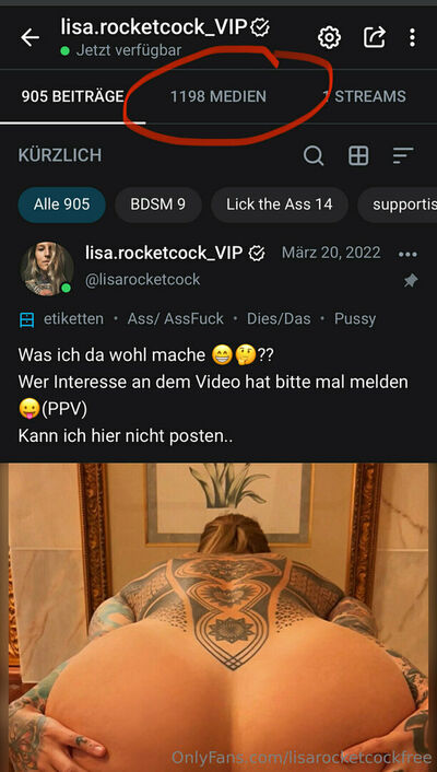 Lisarocketcockfree