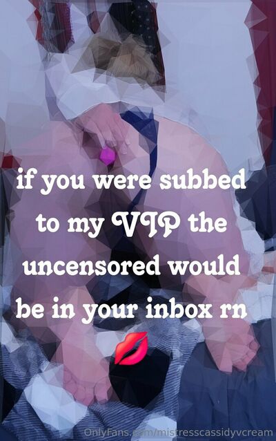 Mistresscassidyvcream