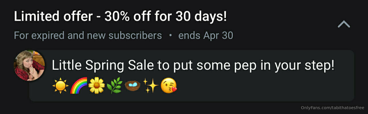 Tabithatoesfree